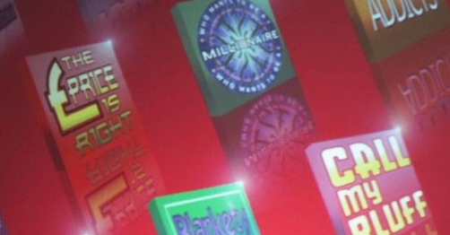 Selection of tv gameshows